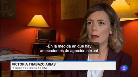 Victoria Trabazo, psicologa forense, colaboró con Informativos de TVE