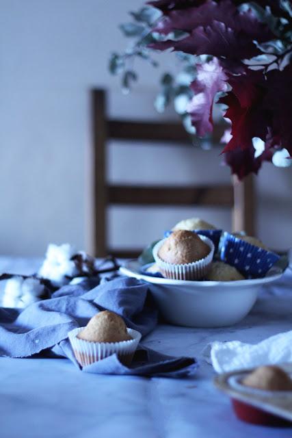 Magdalenas caseras de naranja y aceite de oliva