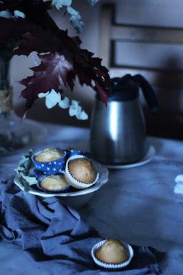 Magdalenas caseras de naranja y aceite de oliva