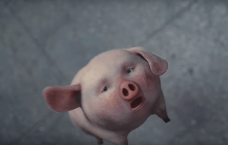 Una hucha de cerdito cobra vida en este adorable anuncio de Banco Santander
