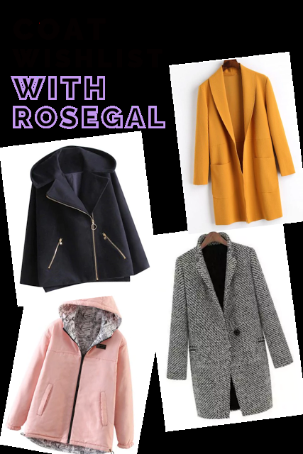 Coat wishlist with Rosegal