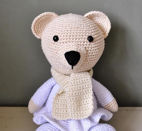 OSITA DE GANCHILLO LULU PREPARADA PARA EL INVIERNO OSITA DE GANCHILLO LULU PREPARADA PARA EL INVIERNO