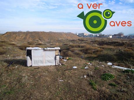 Camino del río desde las puertas del cole