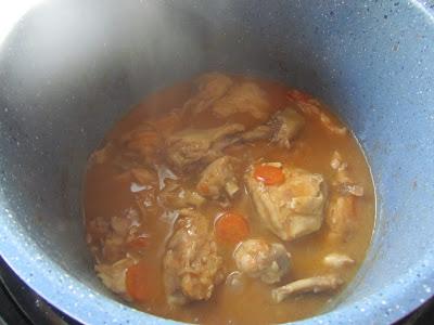 Pollo a la naranja olla GM