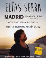 Concierto de Elías Serra en Fnac Callao