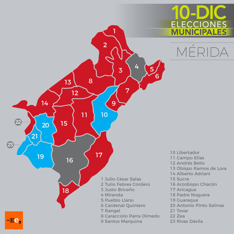 Resultado de imagen para resultados municipales 2017 estado mérida el estimulo