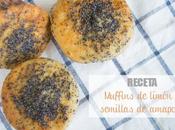 Muffins limon semillas amapola