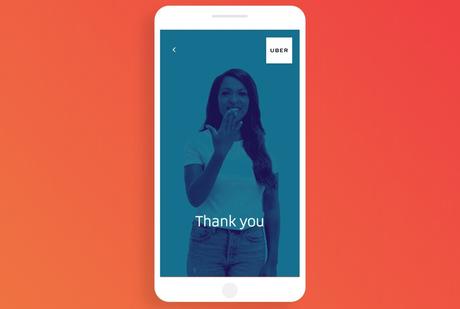 Uber te enseña lengua de signos para mejorar la comunicación con los conductores sordos Uber te enseña lengua de signos para mejorar la comunicación con los conductores sordos