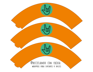 Kit para cupcakes o dulces , gratis