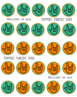 Kit para cupcakes o dulces , gratis