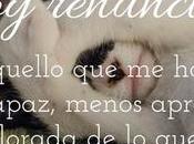 Este renuncio cosas…