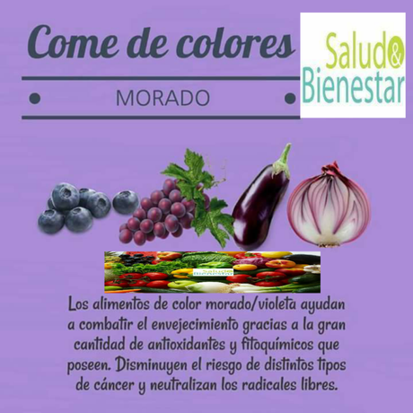 Come con mucho color y tendrás muy buena salud!