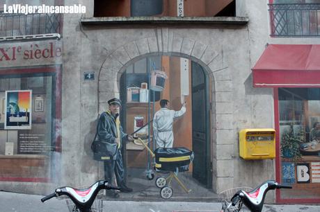 Un recorrido por los murales de Lyon