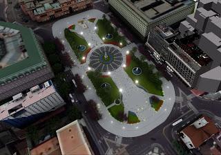 Remodelan Plaza de Mayo