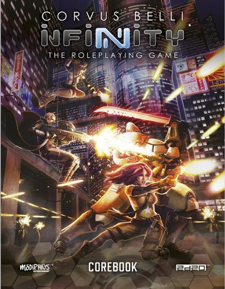 Infinity RPG: Material en PDF a la venta en la web de Modiphius Entertainment