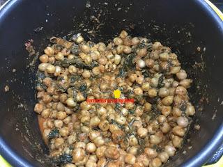 GARBANZOS CON ESPINACAS EN OLLA GM D,E, F