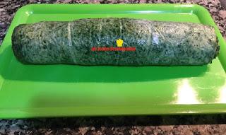 ROLLO DE ESPINACAS, QUESO CREMA Y BACON EN THERMOMIX Y TRADICIONAL