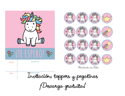 Kit de Unicornio adorable, descarga gratuita