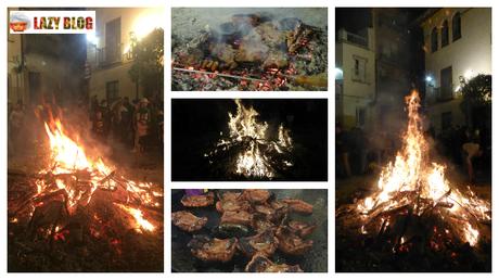 Qué ver en la Fiesta Noche de San Antón de Jaén. Las Lumbres y la Carrera Urbana Internacional
