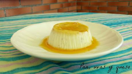 Flan de queso y pistachos (tradicional o Thermomix) Flan de queso y pistachos (tradicional o Thermomix)