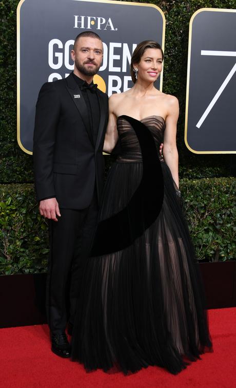 Justin Timberlake y Jessica Biel (AFP)