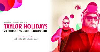 Concierto de Taylor Holidays en Contraclub