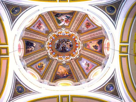 El Oratorio de San Felipe Neri (5): Cúpula y pechinas.