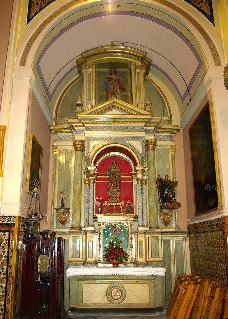 El Oratorio de San Felipe Neri (6): Retablos del muro del Evangelio.