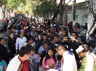 PESE A NEGATIVA DELEGACIONAL LOS REYES MAGOS LLEGARON A AZCAPOTZALCO