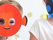 Imprime máscaras para hacer disfraces caseros Buscando Dory