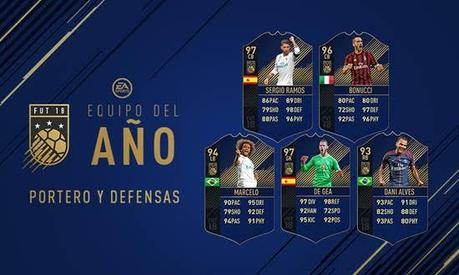 Ya sabemos el equipo del año de FIFA 18