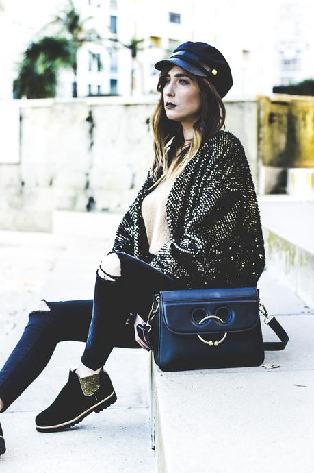 CÓMO COMBINAR: BOMBER DE LENTEJUELAS CÓMO COMBINAR: BOMBER DE LENTEJUELAS