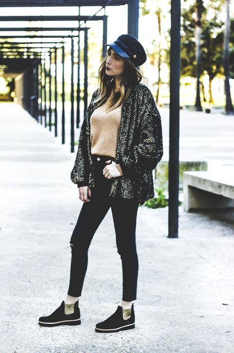 CÓMO COMBINAR: BOMBER DE LENTEJUELAS CÓMO COMBINAR: BOMBER DE LENTEJUELAS