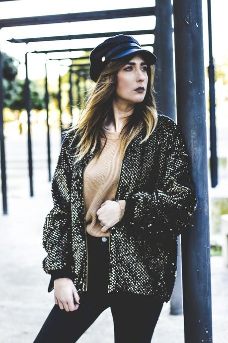 CÓMO COMBINAR: BOMBER DE LENTEJUELAS CÓMO COMBINAR: BOMBER DE LENTEJUELAS