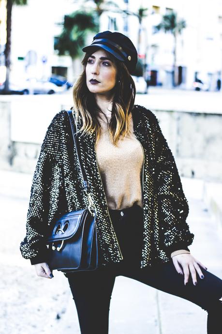 CÓMO COMBINAR: BOMBER DE LENTEJUELAS CÓMO COMBINAR: BOMBER DE LENTEJUELAS