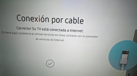 Conexión por cable conectar a internet una smart tv