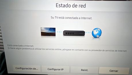 conectar a internet una smart tv