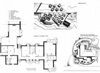 Poblado Central Nuclear de Zorita. 1961 Antonio Fernandez Alba #ArquitecturaModernaESP #Miercolesenladrillado