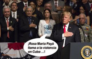 Rosa María Payá llama a la violencia en Cuba [+ imágenes]