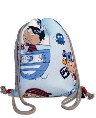 Luda, bolsas de tela estampadas