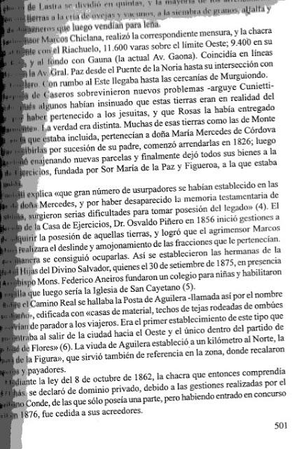 Liniers, el barrio. Su comienzo.