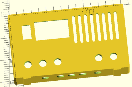 Introducción al modelado 3d con OpenSCAD para electrónicos