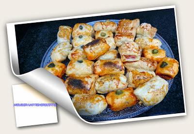 SALADITOS DE HOJALDRE VARIADOS