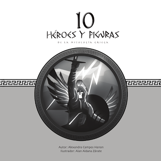 Mini reseña: 10 héroes y figuras de la mitología griega de Alexandra Campos Hanon