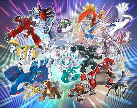 Pokémon repartirá gran variedad de legendarios este 2018