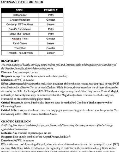 Ilustraciones de Main Gauche para Zweihänder RPG