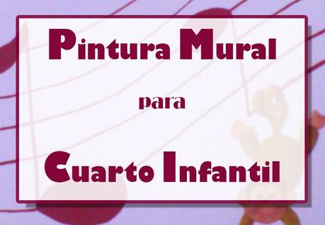 Pintura mural para cuarto infantil