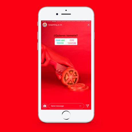 Whopper Stories, una acción de Burger King en la que puedes pedir un Whopper a través de Instagram Stories