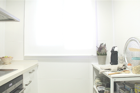 Estores Kaaten en la cocina