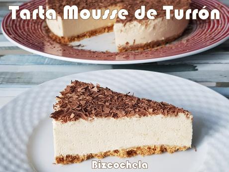 TARTA MOUSSE DE TURRÓN